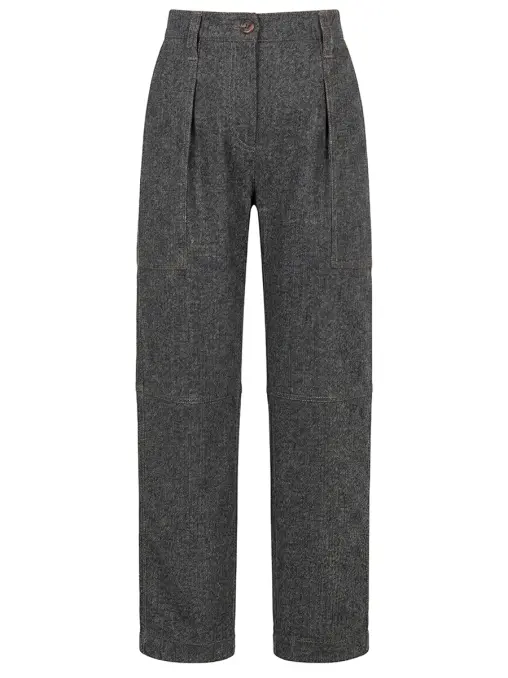 Брюки шерстяные BRUNELLO CUCINELLI