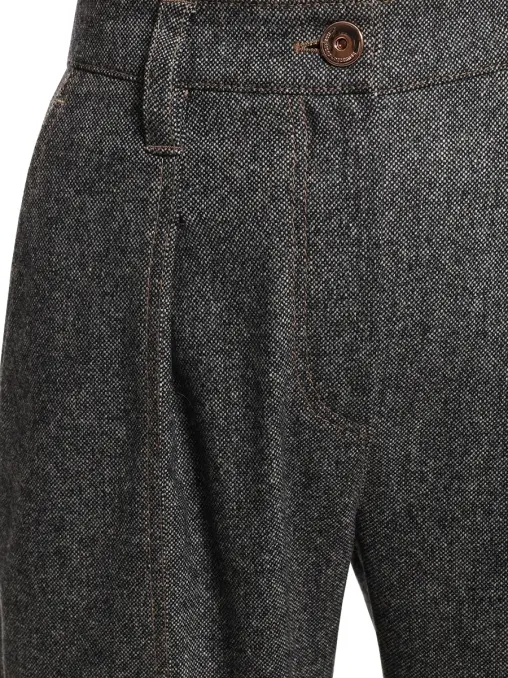 Брюки шерстяные BRUNELLO CUCINELLI