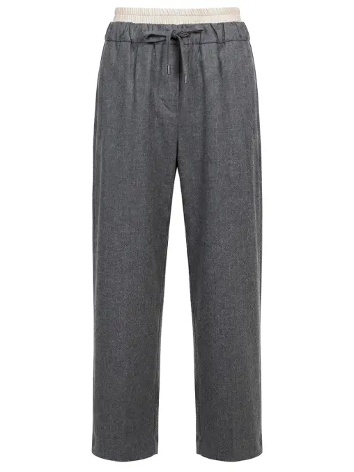 Брюки шерстяные BRUNELLO CUCINELLI