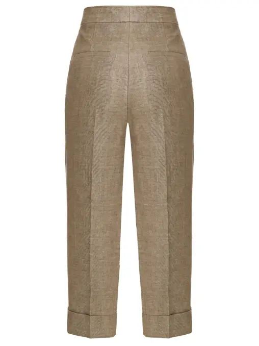 Брюки льняные BRUNELLO CUCINELLI
