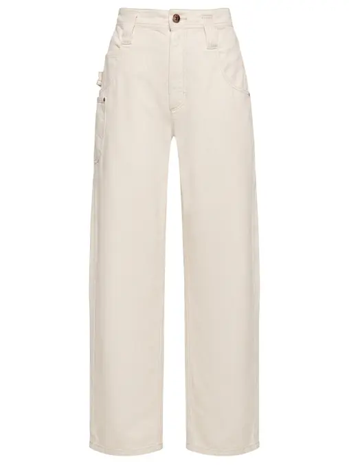 Джинсы хлопковые BRUNELLO CUCINELLI