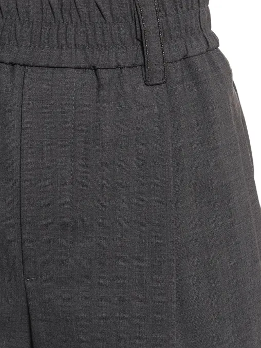 Брюки шерстяные BRUNELLO CUCINELLI