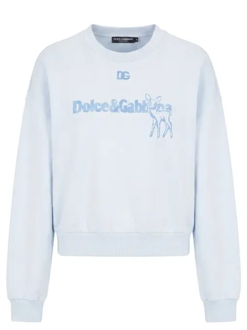Толстовка хлопковая DOLCE & GABBANA