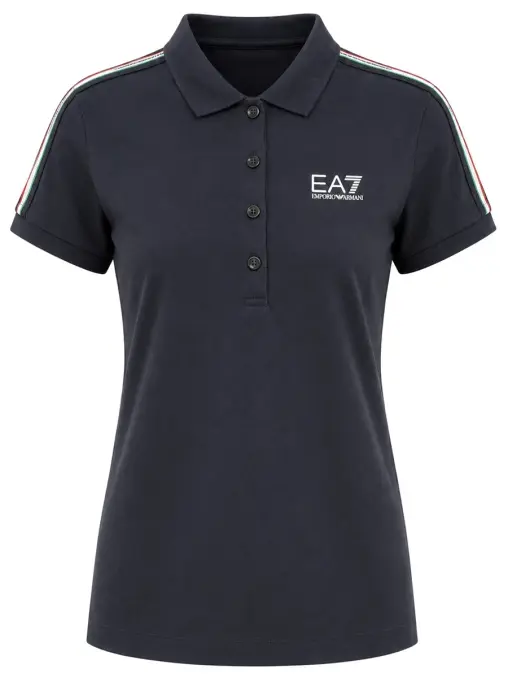 Поло хлопковое EA7