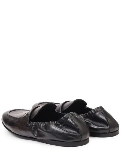 Слипперы кожаные DOLCE & GABBANA