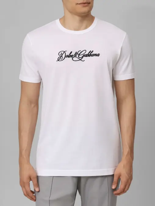 Футболка хлопковая DOLCE & GABBANA