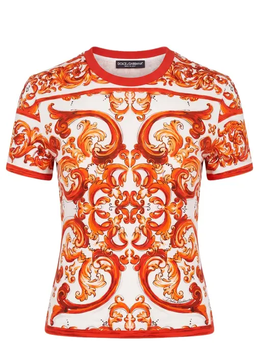Футболка хлопковая DOLCE & GABBANA