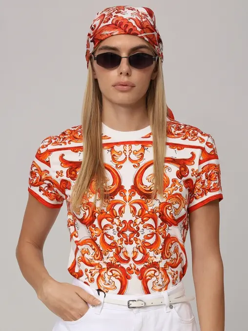 Платок шелковый DOLCE & GABBANA