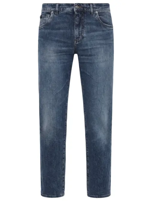 Джинсы Slim Fit хлопковые DOLCE & GABBANA