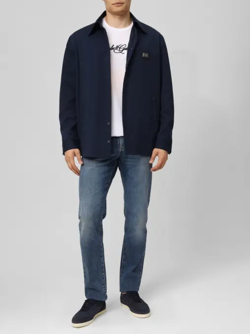 Джинсы Slim Fit хлопковые DOLCE & GABBANA
