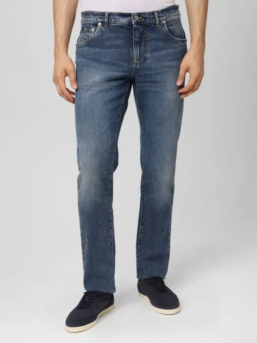 Джинсы Slim Fit хлопковые DOLCE & GABBANA
