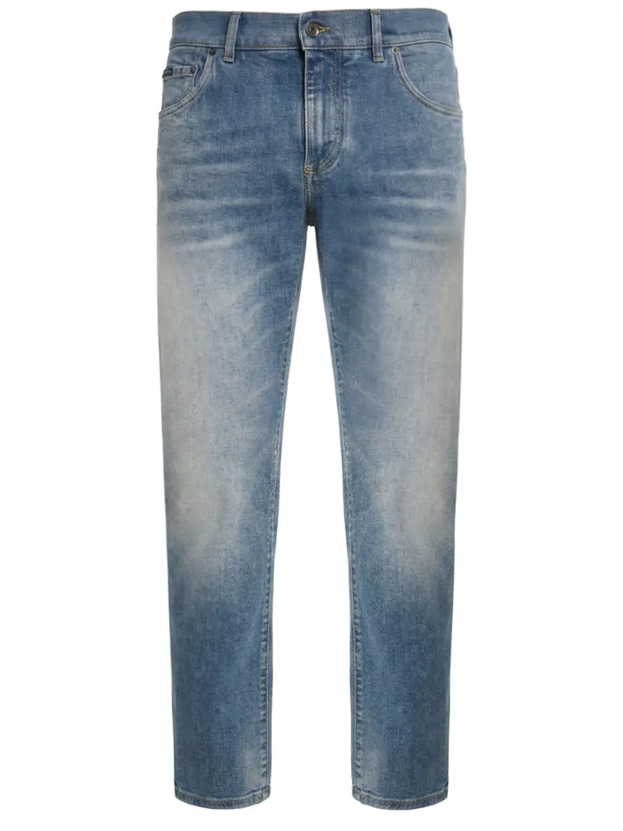 Джинсы Slim Fit хлопковые