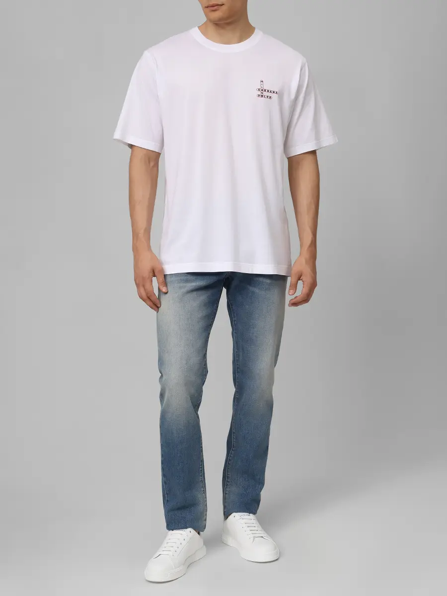 Джинсы Slim Fit хлопковые
