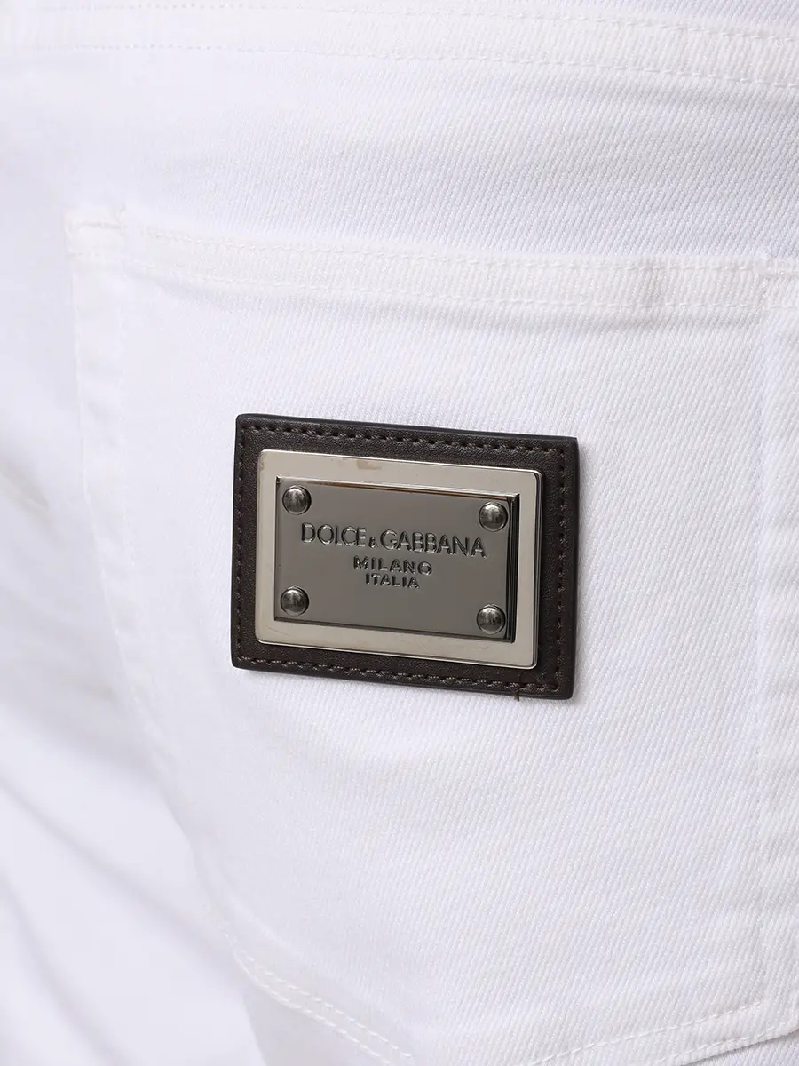 Джинсы Slim Fit хлопковые