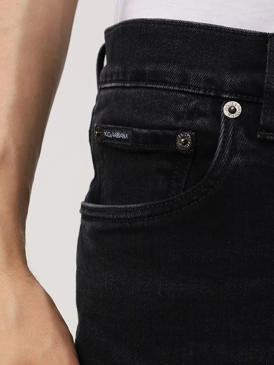 Джинсы Slim Fit хлопковые