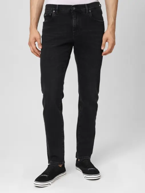 Джинсы Slim Fit хлопковые DOLCE & GABBANA