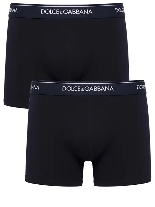 Набор из двух хлопковых трусов-боксеров DOLCE & GABBANA