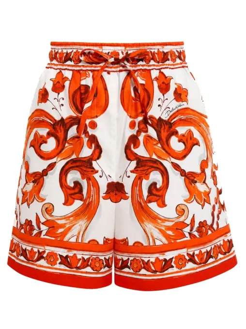 Шорты хлопковые DOLCE & GABBANA