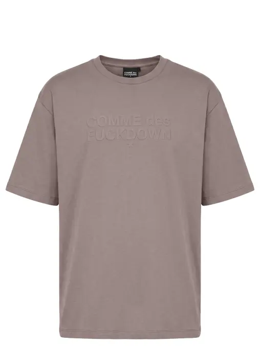 Футболка хлопковая COMME DES FUCKDOWN