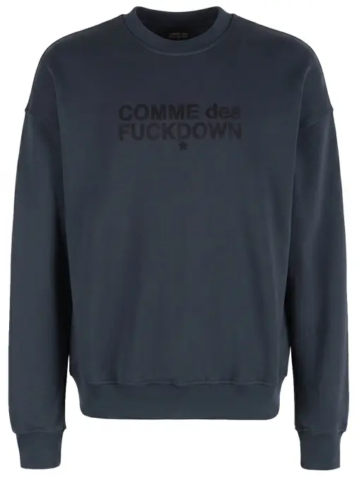 Толстовка хлопковая COMME DES FUCKDOWN