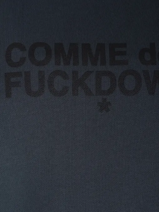 Толстовка хлопковая COMME DES FUCKDOWN