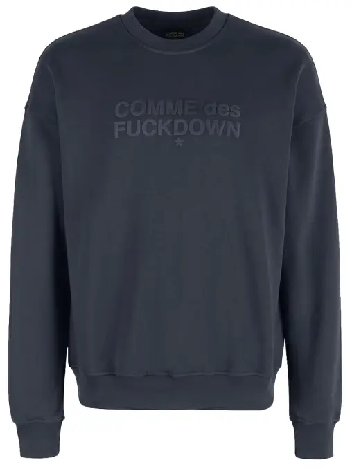 Толстовка хлопковая COMME DES FUCKDOWN