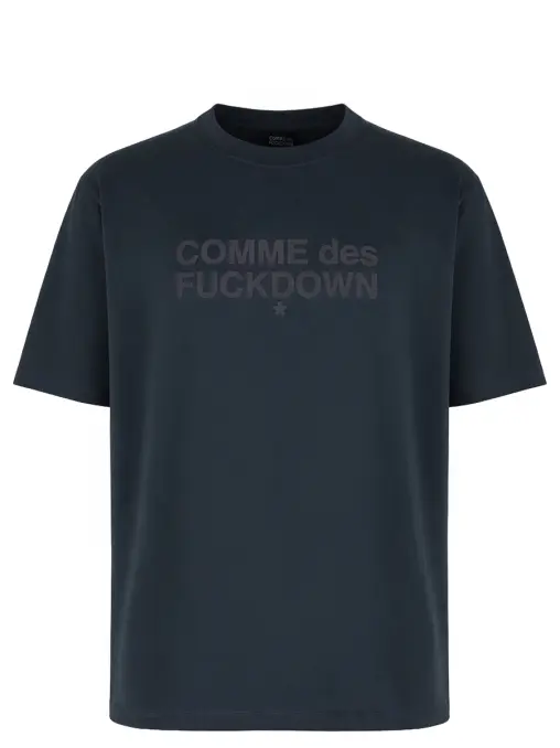 Футболка хлопковая COMME DES FUCKDOWN