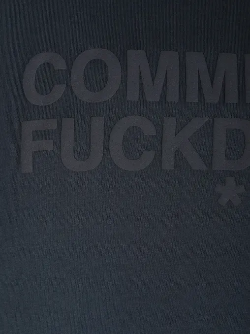 Футболка хлопковая COMME DES FUCKDOWN