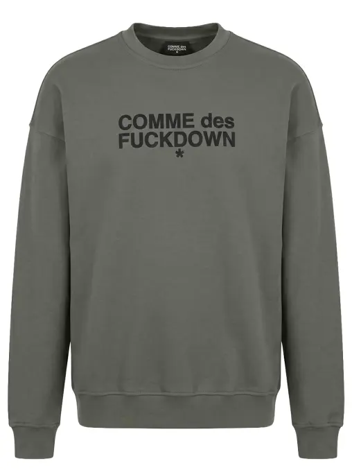 Толстовка хлопковая COMME DES FUCKDOWN