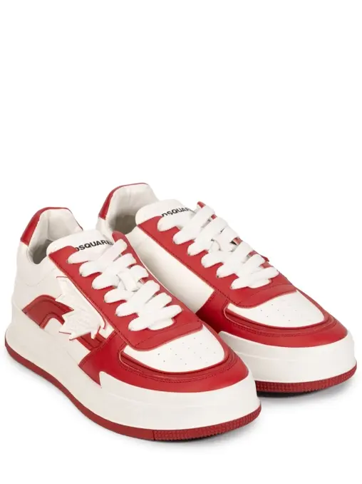 Кеды кожаные DSQUARED2