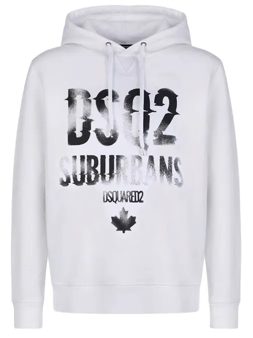 Худи хлопковое DSQUARED2