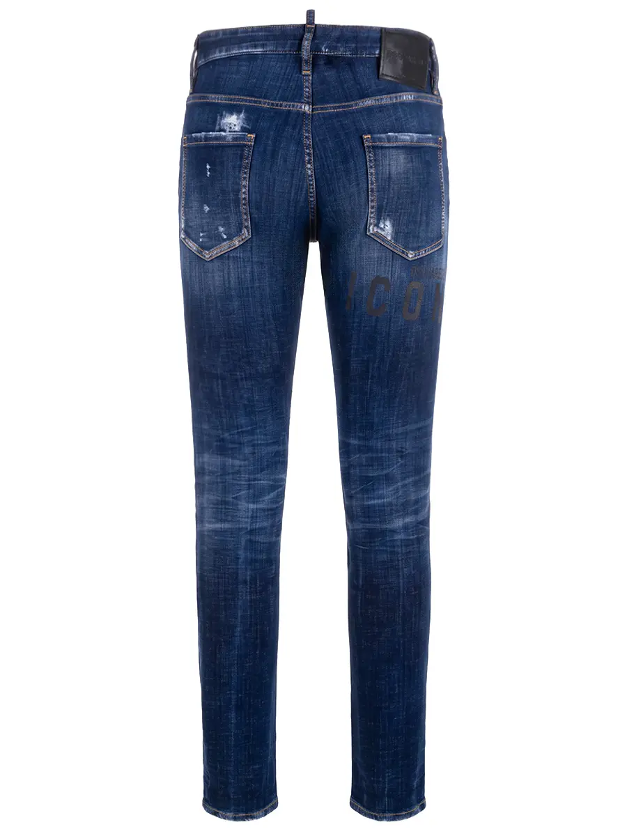 Джинсы Slim Fit хлопковые