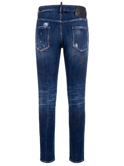 Джинсы Slim Fit хлопковые DSQUARED2