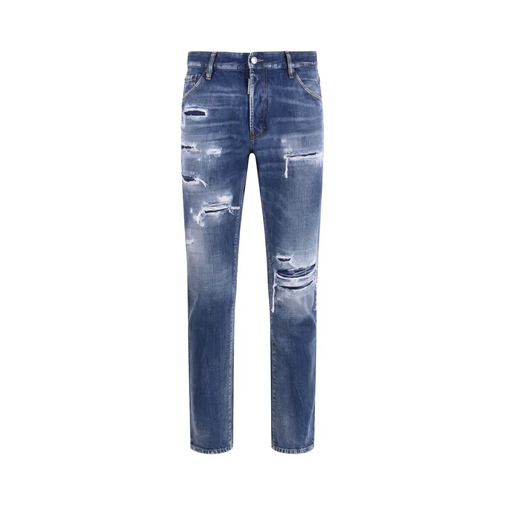 Джинсы Slim Fit хлопковые