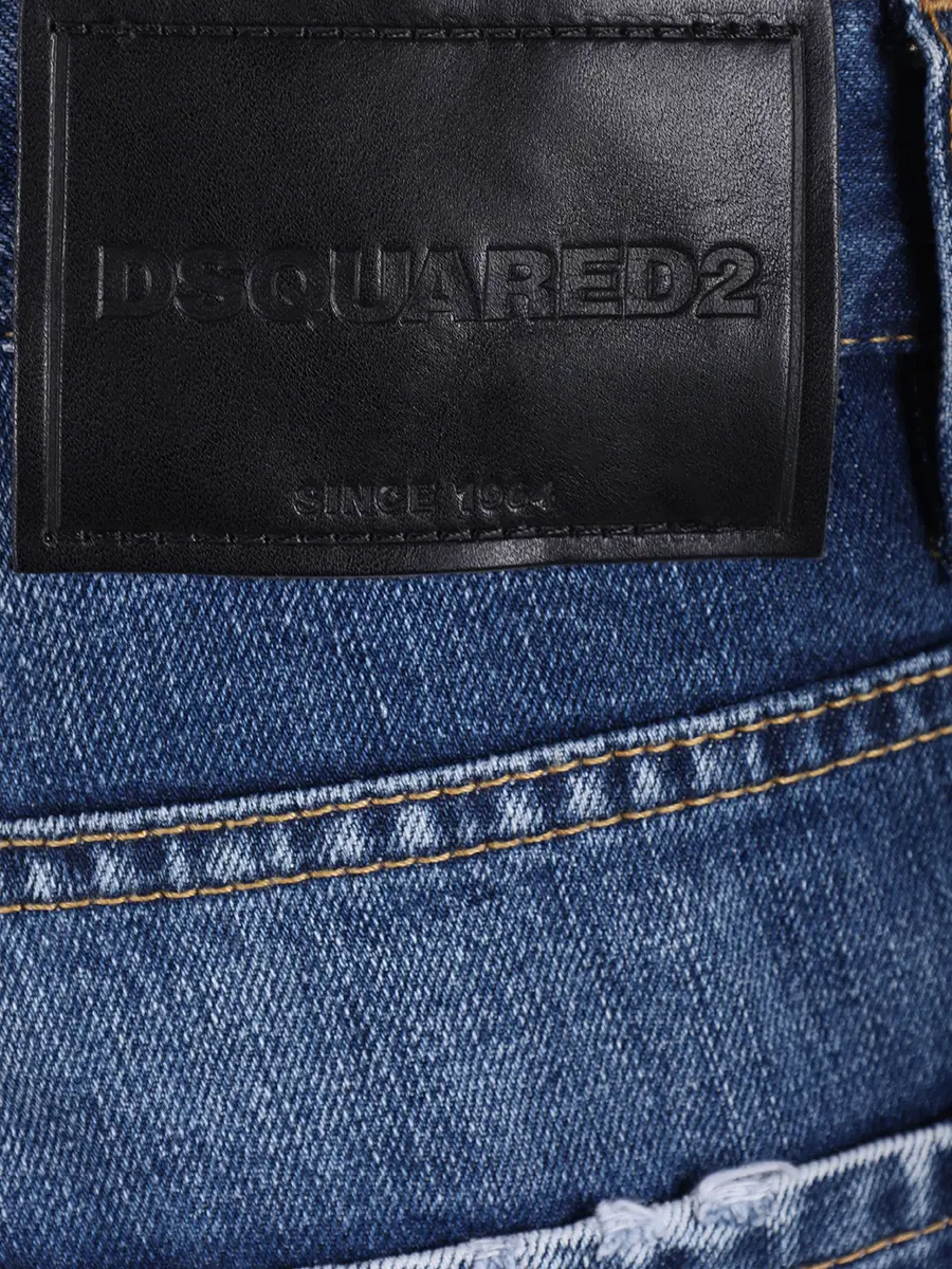 Джинсы Slim Fit хлопковые