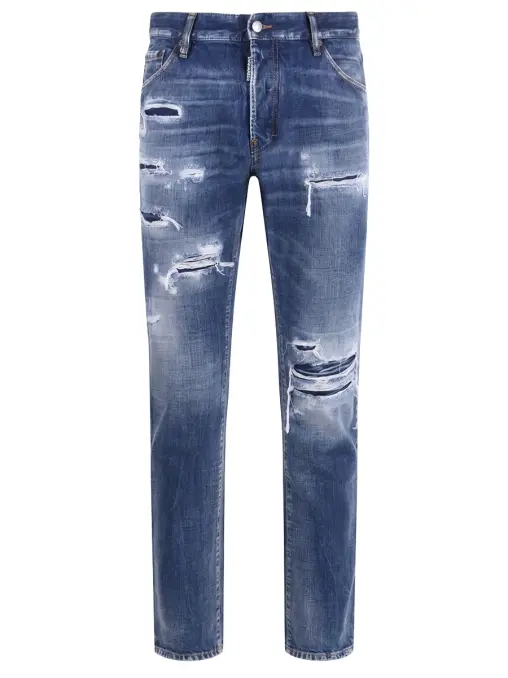 Джинсы Slim Fit хлопковые DSQUARED2