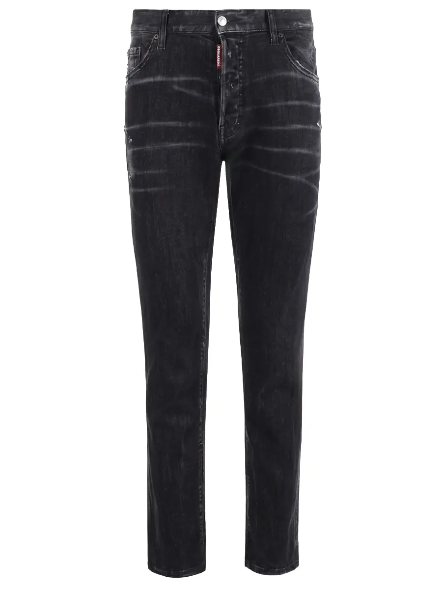 Джинсы Slim Fit хлопковые