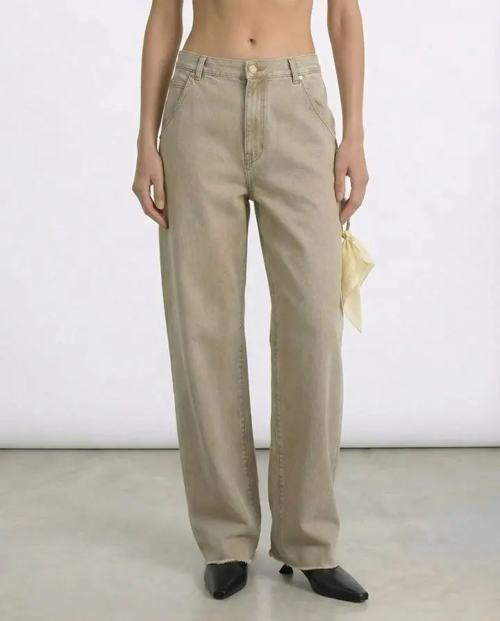 Джинсы хлопковые