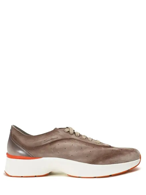 Кроссовки замшевые SANTONI