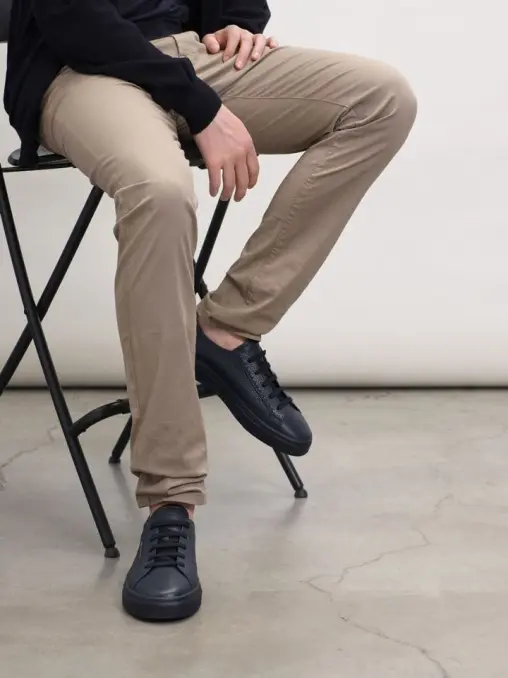 Кеды кожаные SANTONI