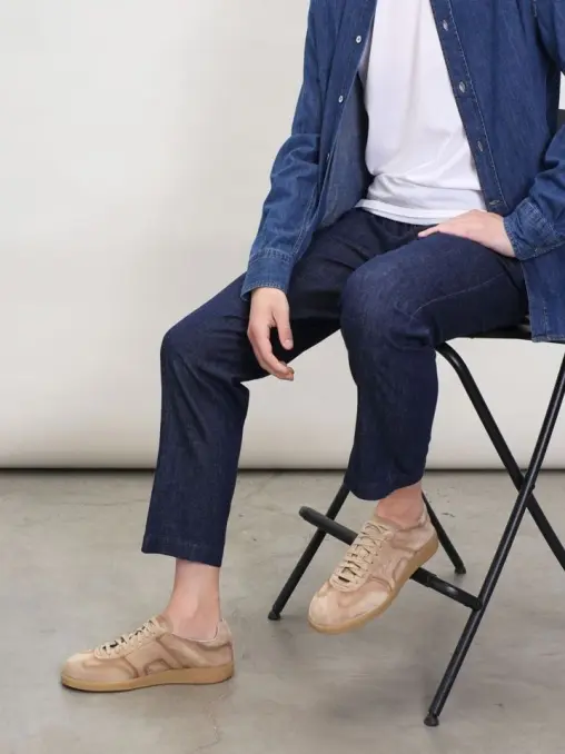 Кеды замшевые SANTONI