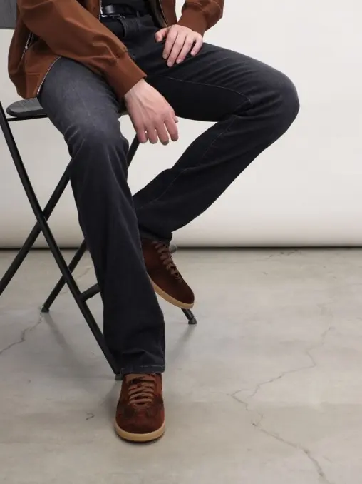Кеды замшевые SANTONI