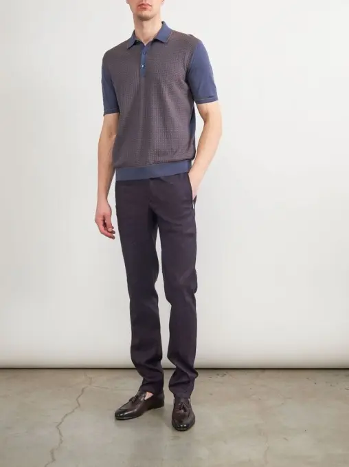 Брюки BERTOLO LUXURY MENSWEAR