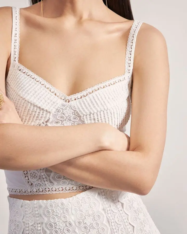Топ хлопковый
