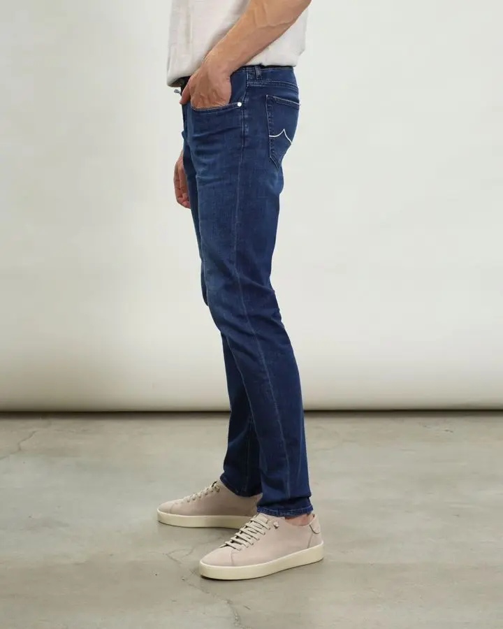 Джинсы Slim Fit хлопковые