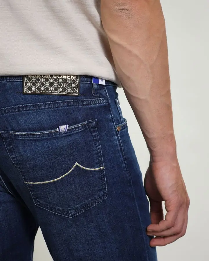 Джинсы Slim Fit хлопковые