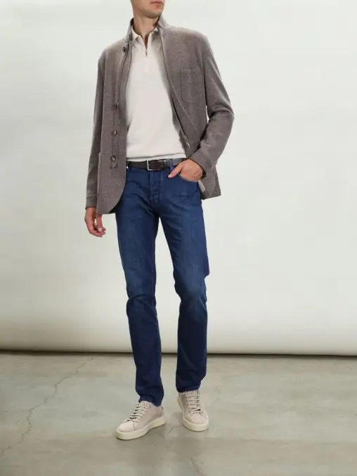 Джинсы Slim Fit хлопковые JACOB COHEN