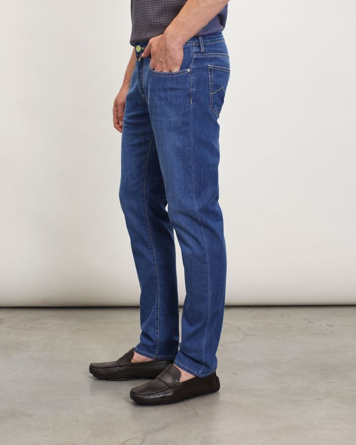 Джинсы Slim Fit хлопковые