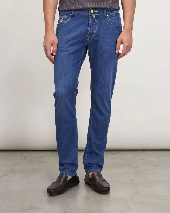 Джинсы Slim Fit хлопковые