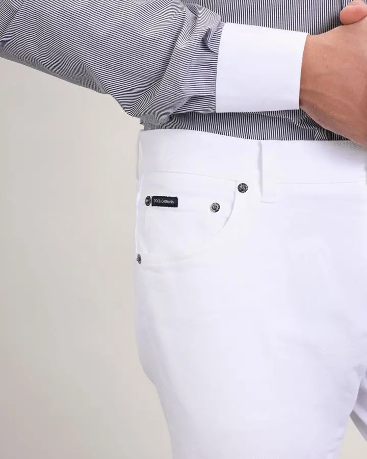 Джинсы Slim Fit хлопковые